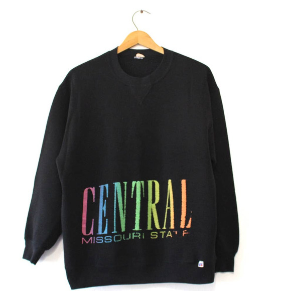 Vintage Central Missouri State University CMSU Sweatshirt Large - Picture 1 of 3